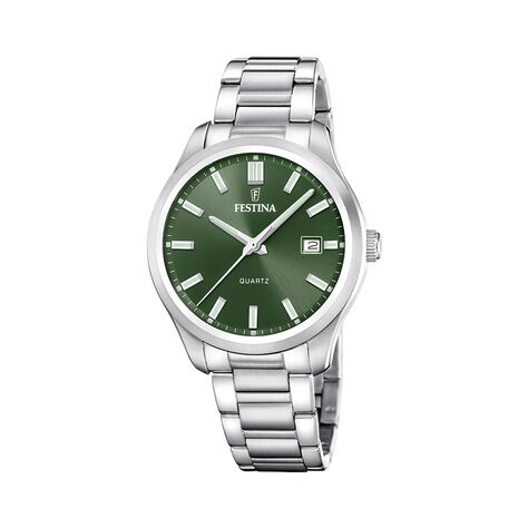 Montre Festina Classics 42 Vert - Montres &eacute;tanches Homme | Marc Orian