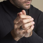 Bague Baldev Acier Bicolore - Bijoux fantaisie Homme | Marc Orian