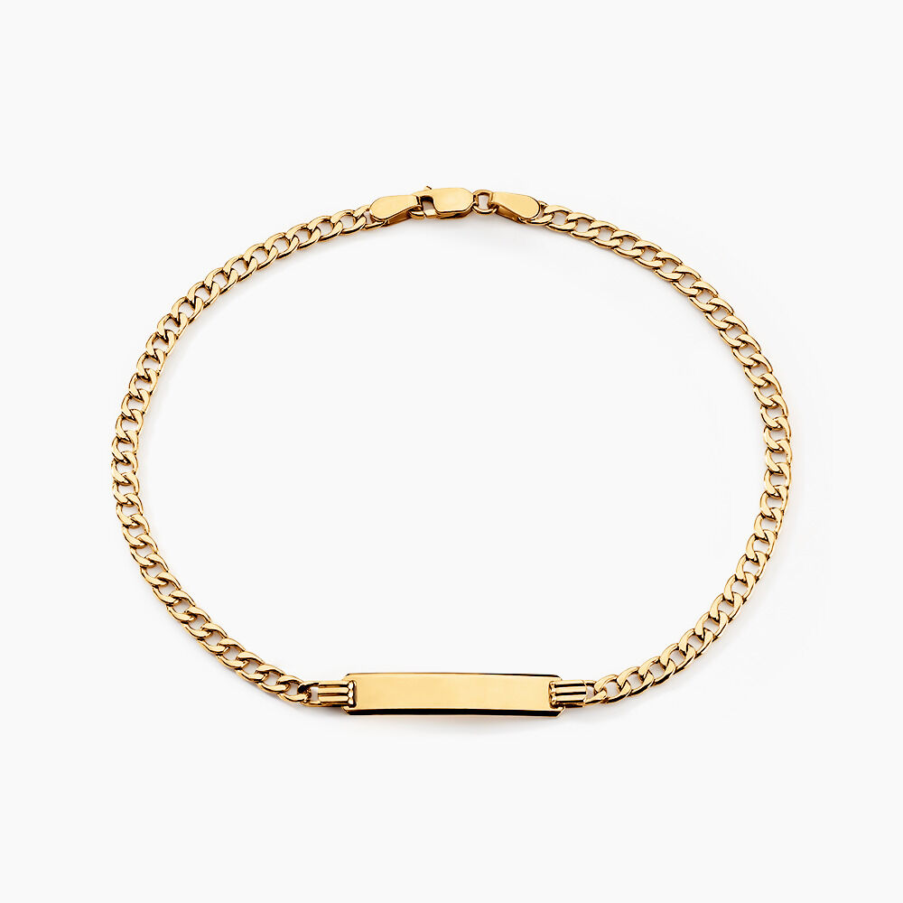 Bracelet Identit&eacute; Genevra Or Jaune - Gourmettes Femme | Marc Orian