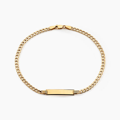 Bracelet Identit&eacute; Genevra Or Jaune - Gourmettes Femme | Marc Orian