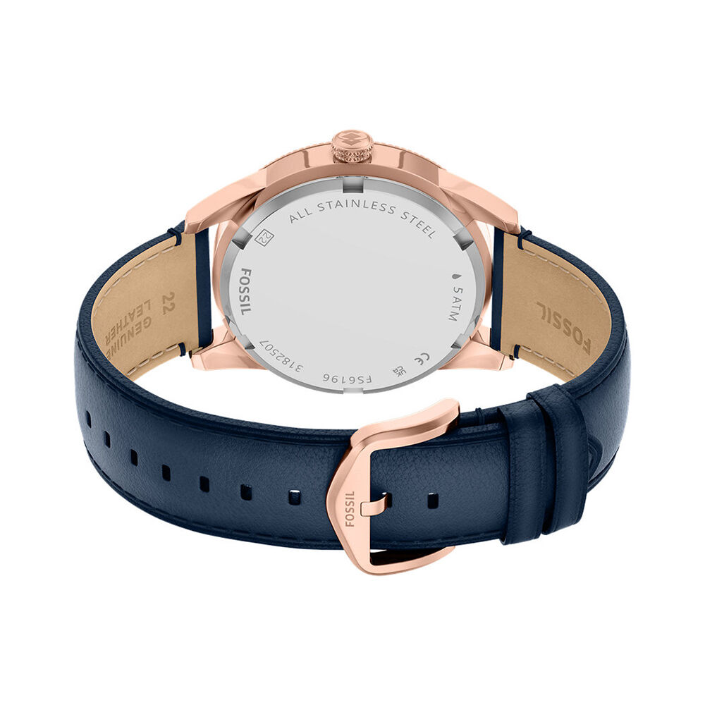 Montre Fossil Pearson Bleu - Montres &eacute;tanches Homme | Marc Orian