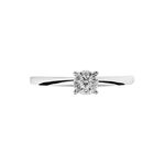 Bague Dream Or Blanc Diamant - Solitaires Femme | Marc Orian