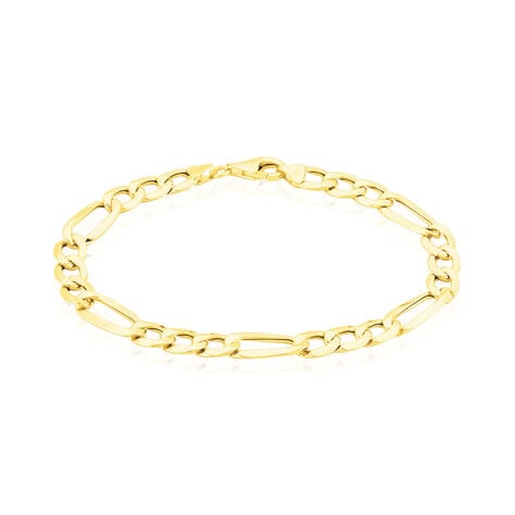 Bracelet Or Jaune Maille Alternée - Bracelets mailles Homme | Marc Orian