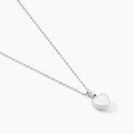 Collier Barbara Argent Blanc - Colliers fantaisie Femme | Marc Orian
