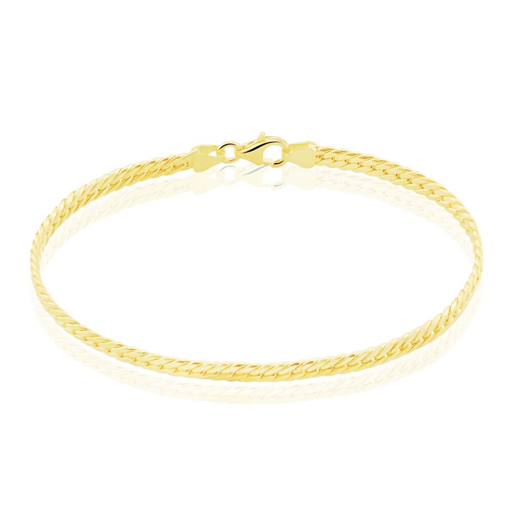 Bracelet Izel Maille Anglaise Or Jaune - Bracelets mailles Femme | Marc Orian