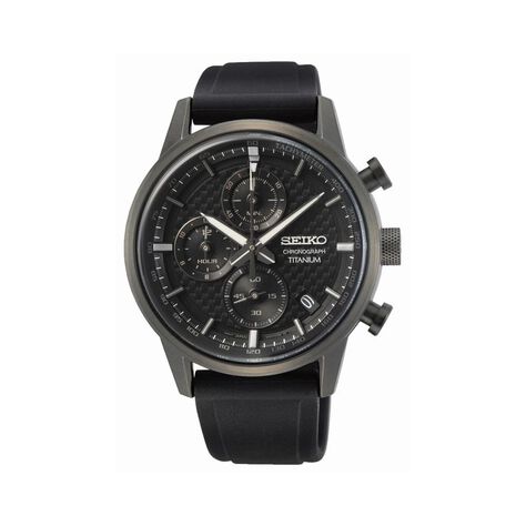 Montre Seiko Sport Titane Noir - Montres sport Homme | Marc Orian