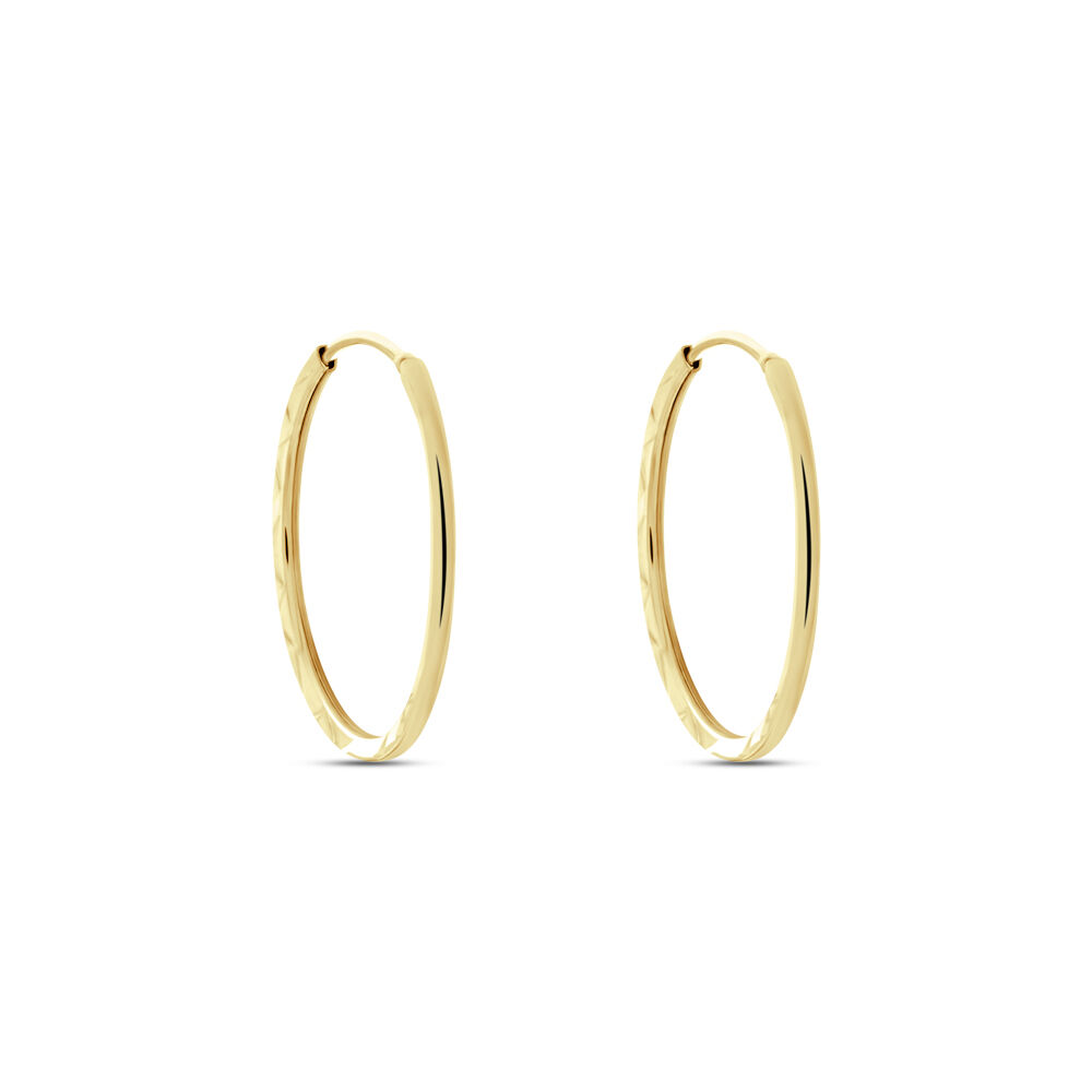 Cr&eacute;oles Valerina Or Jaune - Cr&eacute;oles Femme | Marc Orian