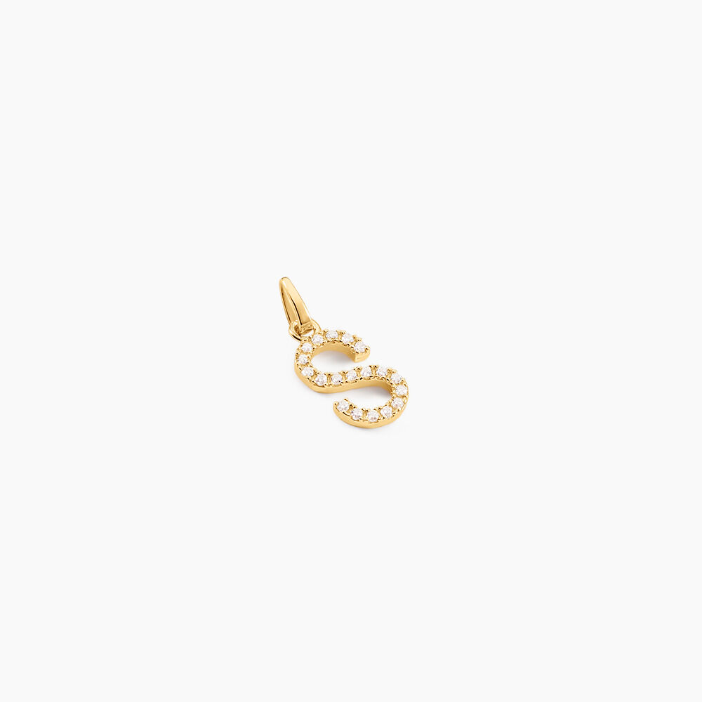 Pendentif Klementine Or Jaune Oxyde De Zirconium - Pendentifs Famille | Marc Orian