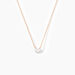 Collier Ponama Or Rose Oxyde De Zirconium - Colliers solitaires Femme | Marc Orian