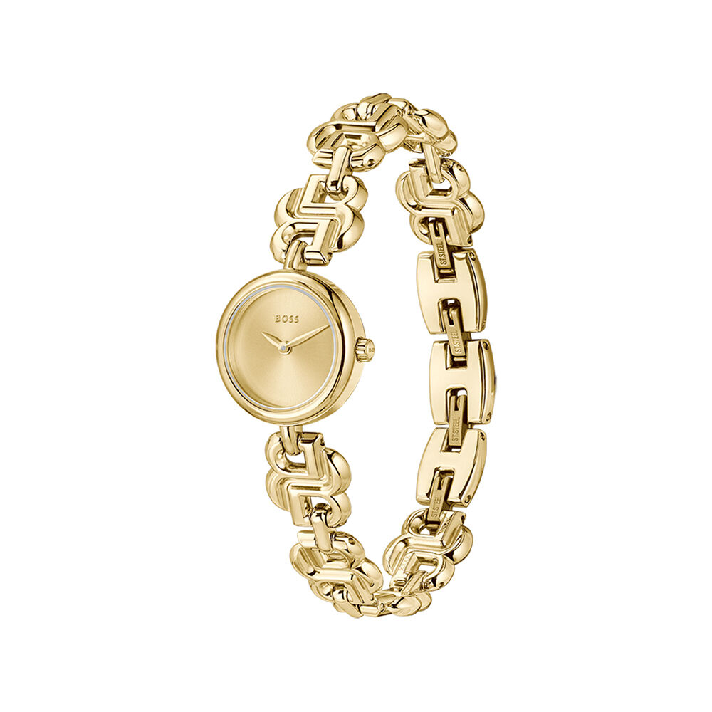 Montre Boss Double B Dressy Champagne - Montres &eacute;tanches Femme | Marc Orian