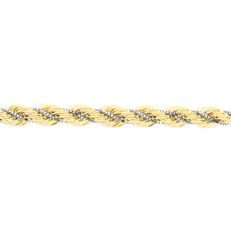 Collier Jerryenne Corde Et Venitienne Or Bicolore - Colliers ras du cou Femme | Marc Orian