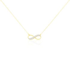 Collier Maryeme Infini Glitter Or Jaune - Colliers Femme | Marc Orian
