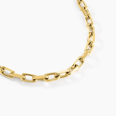 Collier Anadia Acier Jaune - Colliers ras du cou Femme | Marc Orian