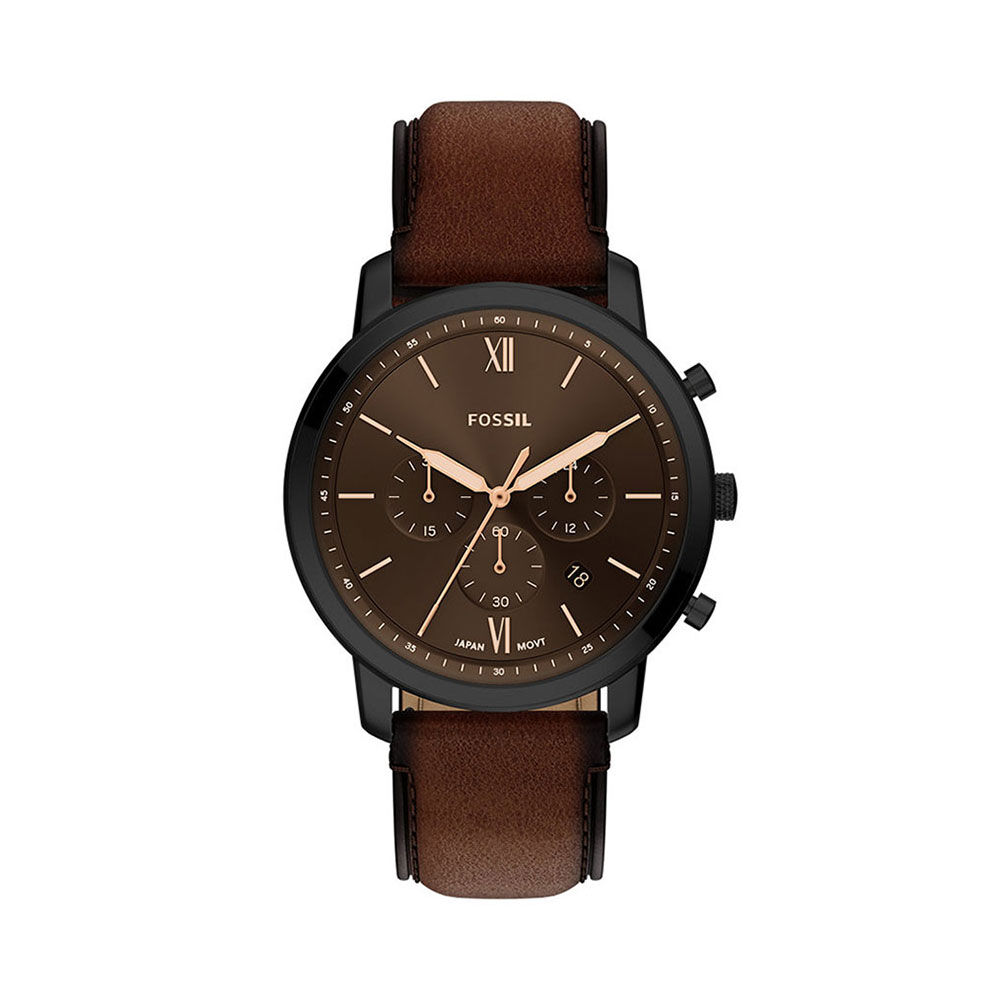 Montre Fossil Neutra Chrono Noir - Montres &eacute;tanches Homme | Marc Orian