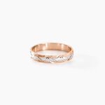 Alliance Clotilde Demi Jonc Classique Or Bicolore - Alliances duo Unisex | Marc Orian