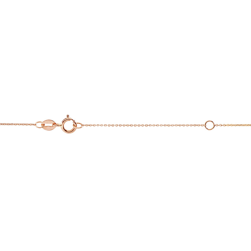 Collier Alice Or Rose Morganite Et Oxyde De Zirconium - Colliers avec pierres Femme | Marc Orian