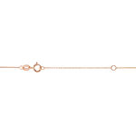Collier Alice Or Rose Morganite Et Oxyde De Zirconium - Colliers avec pierres Femme | Marc Orian