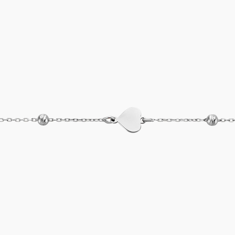 Bracelet Onelia Argent Blanc Cristal - Bracelets chaînes Femme | Marc Orian