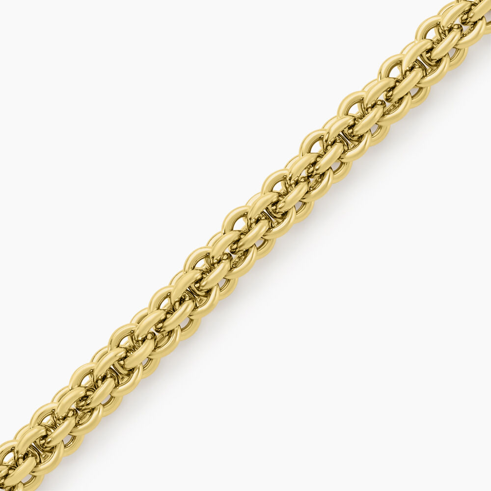 Bracelet Goa Acier Jaune - Bracelets mailles Femme | Marc Orian