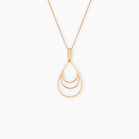 Collier Jenyfer Plaqu&eacute; Or Jaune - Colliers ete Femme | Marc Orian