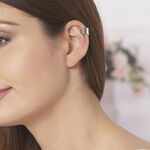 Bijou D'oreille Unitaire Tessa Argent Blanc - Piercings d'oreilles Femme | Marc Orian