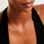 Collier Estrella Argent Blanc Oxyde De Zirconium - Colliers avec pierres Femme | Marc Orian