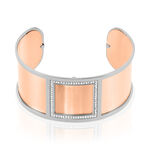 Bracelet Jonc Acier Blanc Strass - Bracelets joncs Femme | Marc Orian