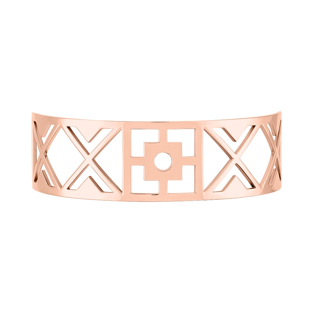 Bracelet Jonc Airelle Acier Rose - Bijoux fantaisie Femme | Marc Orian