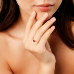 Bague Mathilde Or Jaune Rhodolite Oxyde De Zirconium - Bagues de promesse Femme | Marc Orian