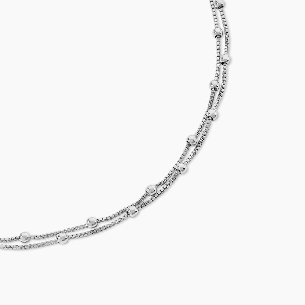 Collier Tounes Argent Blanc - Colliers fantaisie Femme | Marc Orian