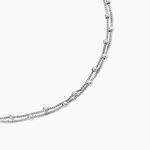 Collier Tounes Argent Blanc - Colliers fantaisie Femme | Marc Orian