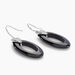 Boucles D'oreilles Pendantes Peer Argent Blanc Oxyde De Zirconium - Pendantes Femme | Marc Orian