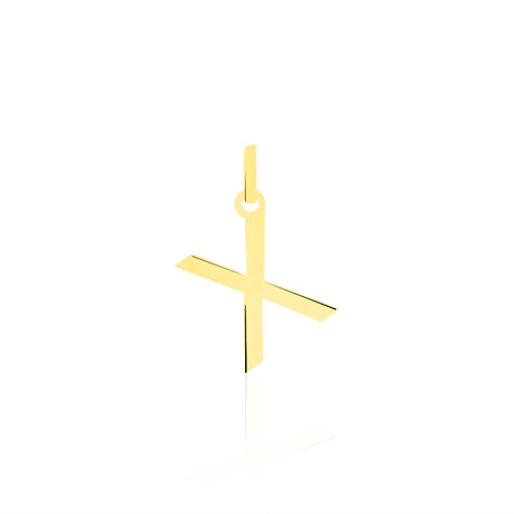 Pendentif Ionia Lettre Or Jaune - Pendentifs Famille | Marc Orian