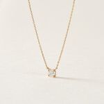 Collier One Or Jaune Diamant - Colliers solitaires Femme | Marc Orian