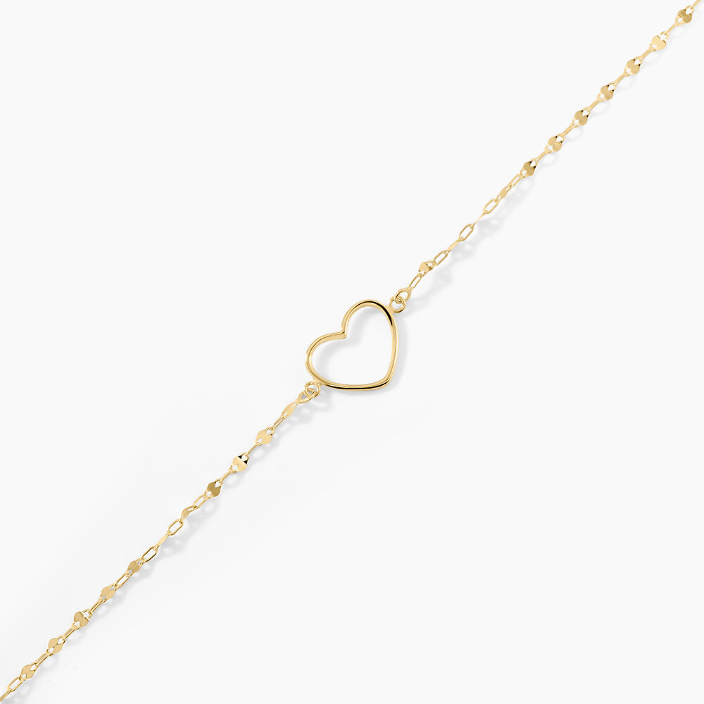 Bracelet Cuore Or Jaune - Bracelets cha&icirc;nes Femme | Marc Orian