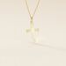 Pendentif Benny Croix Ciselee Or Jaune - Pendentifs Famille | Marc Orian