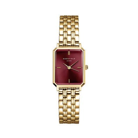 Montre Rosefield Octagon Xs Bordeaux - Montres &eacute;tanches Femme | Marc Orian