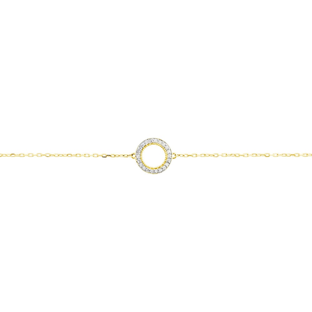 Bracelet Or Jaune Acantha Diamants - Bracelets chaînes Femme | Marc Orian