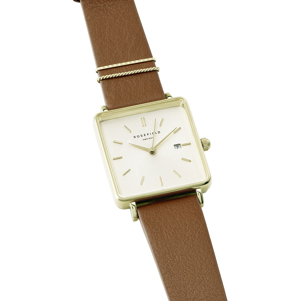 Montre Rosefield The Boxy Blanc - Montres &eacute;tanches Femme | Marc Orian