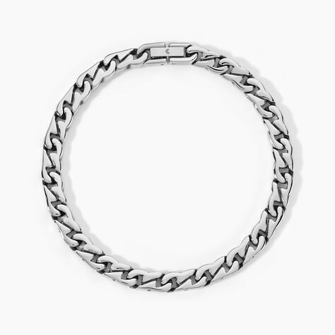 Bracelet Jourdan Rex Acier Argenté - Bracelets chaînes Homme | Marc Orian
