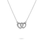 Collier Annae Argent Blanc Oxyde De Zirconium - Colliers avec pierres Femme | Marc Orian