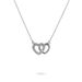Collier Annae Argent Blanc Oxyde De Zirconium - Colliers avec pierres Femme | Marc Orian