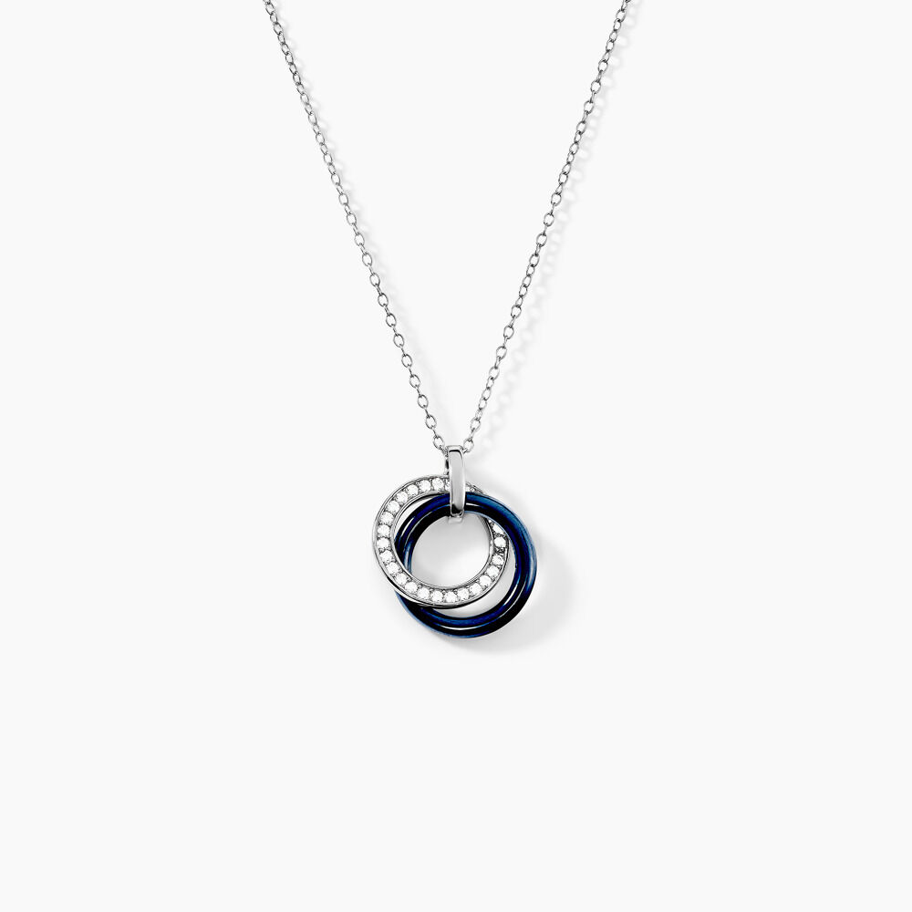 Collier Grizzel Argent Céramique Oxyde - Colliers avec pierres Femme | Marc Orian