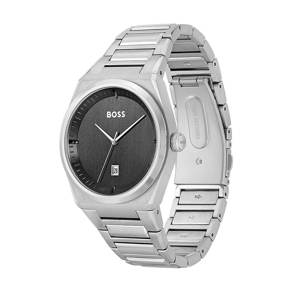 Montre Boss Steer Gris - Montres étanches Homme | Marc Orian