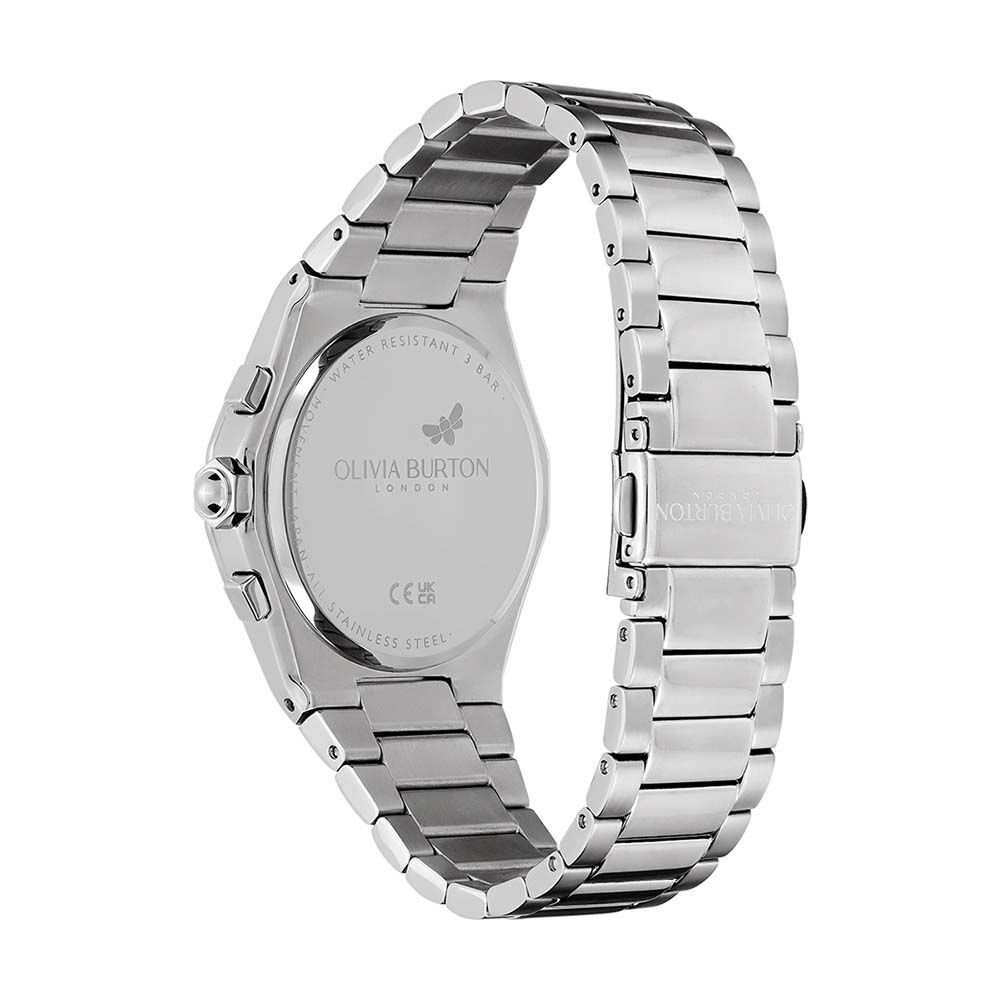 Montre Olivia Burton Hexa Multifonction Argenté - Montres étanches Femme | Marc Orian