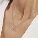 Collier Jaclyn Argent Blanc Oxyde De Zirconium - Colliers solitaires Femme | Marc Orian