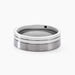 Bague Jourdan Jume Tugstene Blanc - Bagues grosses Homme | Marc Orian