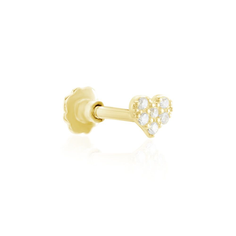 Piercing D'oreille Or Jaune Adasonia Oxydes De Zirconium - Piercing Conch Femme | Marc Orian