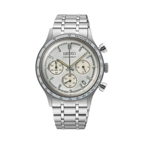 Montre Seiko Sport Chrono 39 Gris - Montres chronographes Homme | Marc Orian