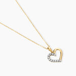 Collier Christine Or Jaune Diamant - Colliers avec pierres Femme | Marc Orian